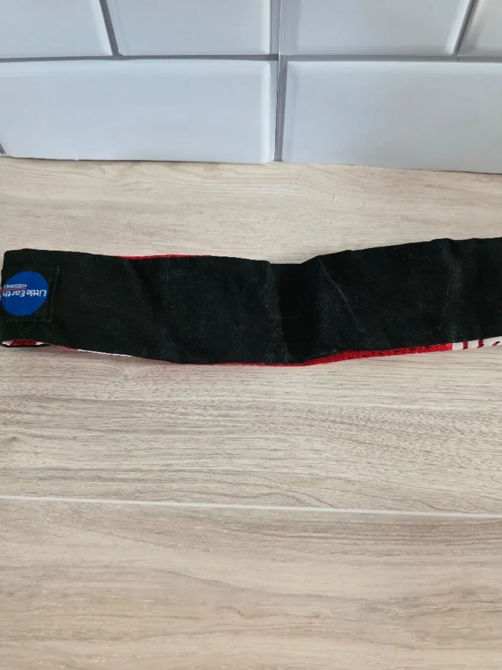 The Ohio State Buckeyes Jersey Headband with embroidered Ohio State.
